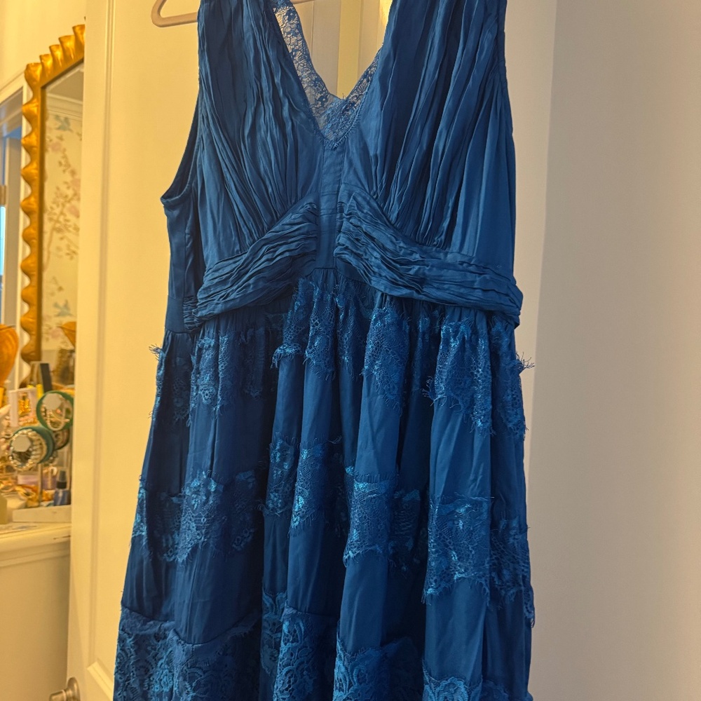 Let Me Be Sleeveless Lace Maxi Dress - X-Large